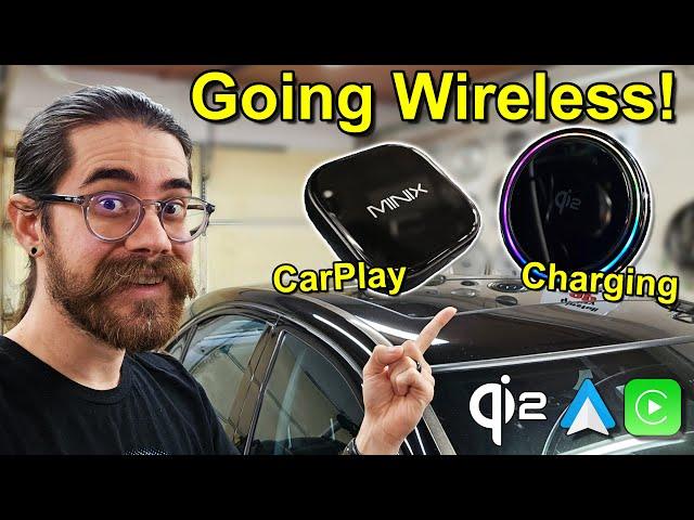 WIRELESS UPGRADE! Adding Wireless CarPlay and Charging with MINIX CP85 and MCC01!