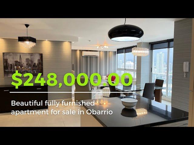 Beautiful fully furnished apartment for sale in Panama City,Panama