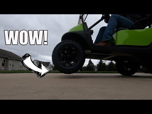 Crazy Golf Cart Project - RoyPow LiFePO4 S51105L & Navitas 5KW TAC2 600A DC to AC Conversion Kit