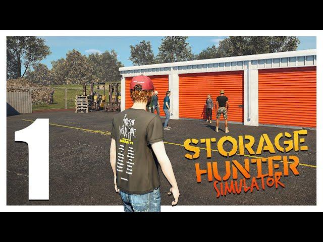 STORAGE HUNTER SIMULATOR BIETET EINFACH MEHR - PC LET'S PLAY #01 - DEUTSCH