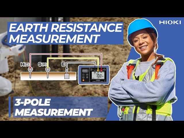 Earth Resistance Measurement | Three-pole measurement method