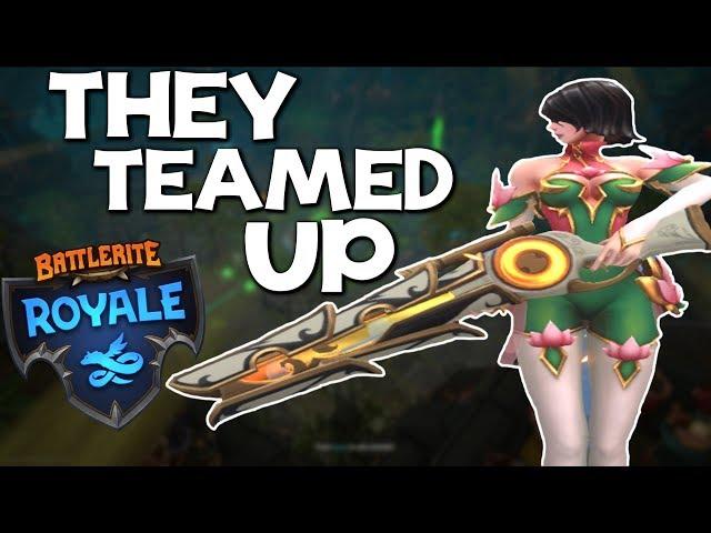 THEY TEAMED UP ON ME!! | Battlerite Royale Jade Solo Gameplay