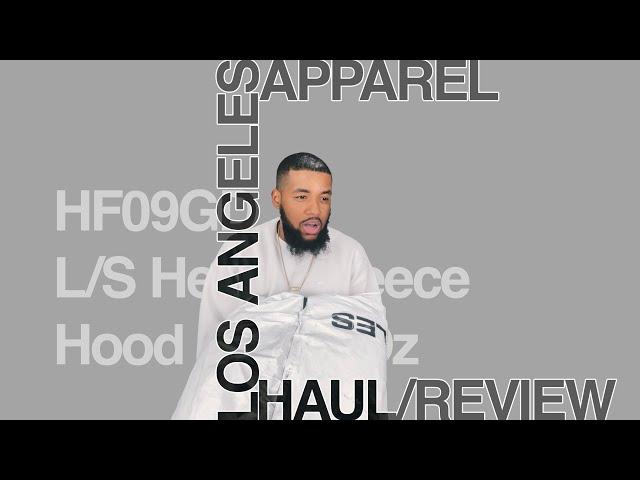 LOS ANGELES APPAREL HAUL/REVIEW