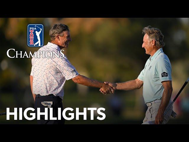 Highlights | Final Round | Charles Schwab Cup Championship | 2024