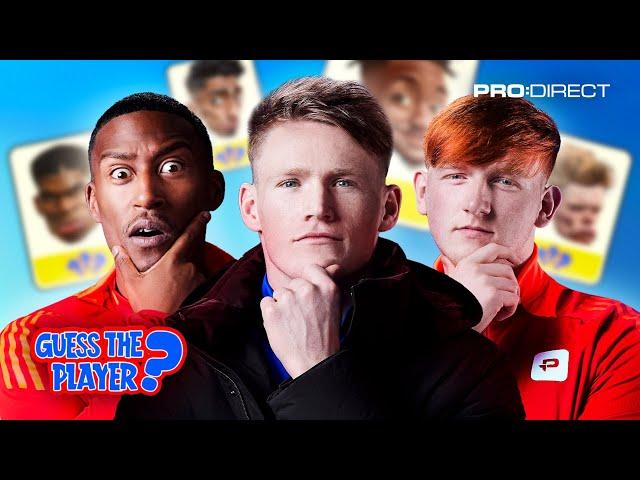 TESTING SCOTT MCTOMINAY'S MAN UNITED KNOWLEDGE   FT. ANGRY GINGE & YUNG FILLY | GUESS THE PLAYER 