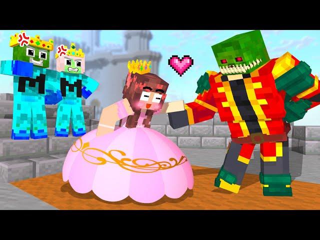 Monster School : Zombie x Squid Game Monster & Little Princess - Minecraft Animation