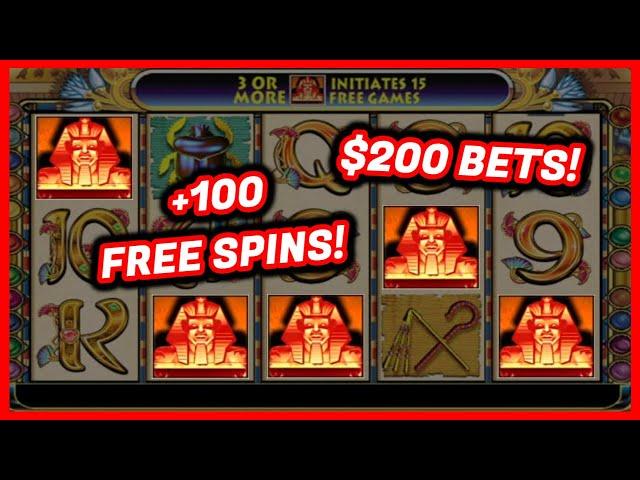 7 FREE SPINS BONUS AT ($200) MAX BET! ‍️ CLEOPATRA CASINO SLOT MACHINE GAME / AWESOME SPINS!