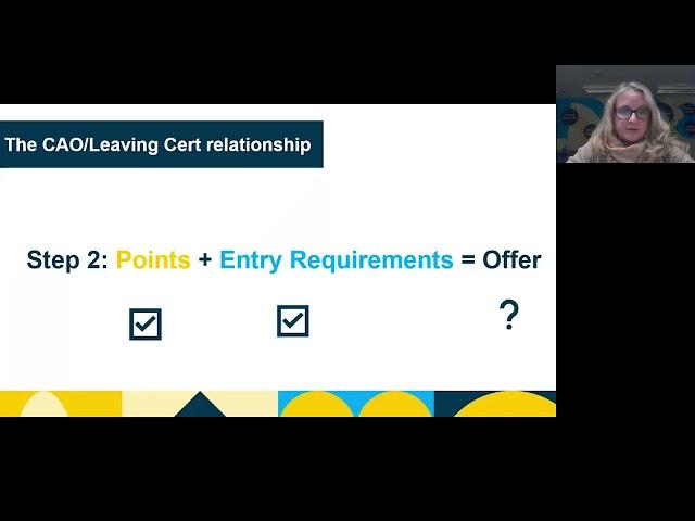 DCU CAO Information Session for Parents & Guardians - CAO Virtual Information Evening 2025