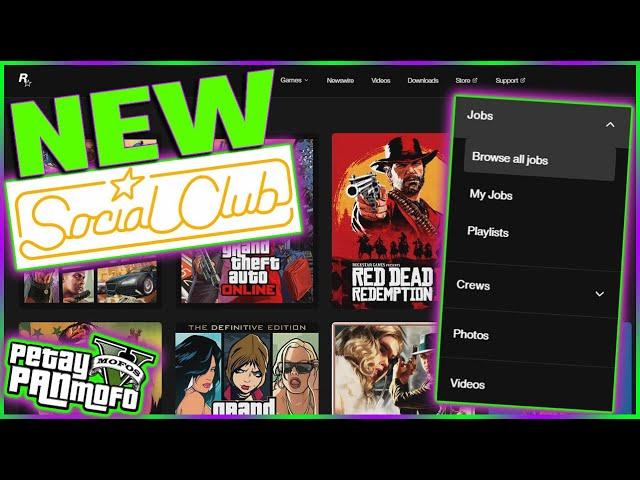 How to Find n Play Custom Jobs and Playlists - GTA Online Social Club Update 2023 