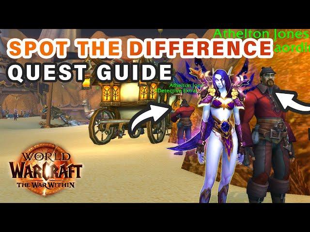 How to do "Spot The Difference" Secret Quest | 20th Anniversary Event ► WOW: The War Within