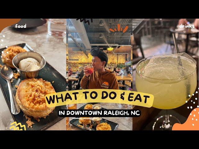 RALEIGH NC What to Do Downtown / Raleigh NC Spot/ NC Bars / Morgan Street Food Hall/The Casso