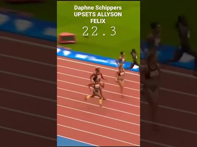 Throwback to Schippers running down Allyson Felix to take home GOLD!! In 200m #shorts #throwback