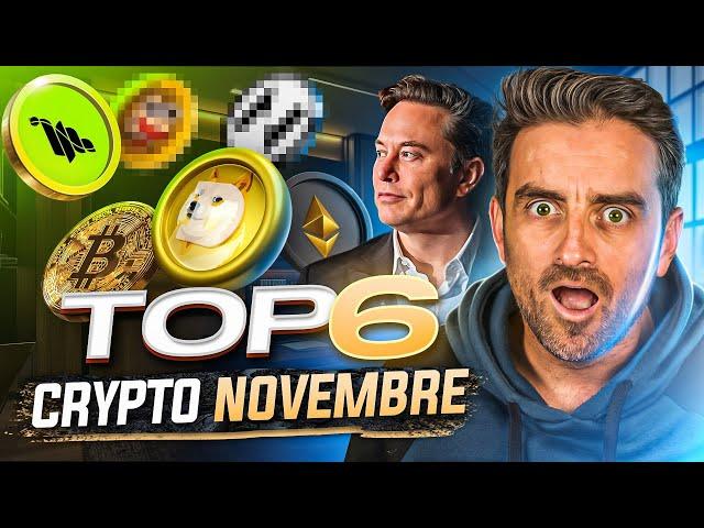  TOP 6 CRYPTO NOVEMBRE 2024 [ SPECIAL BULLRUN ]