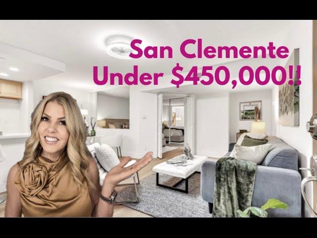 San Clemente Condo for Under $450,000!