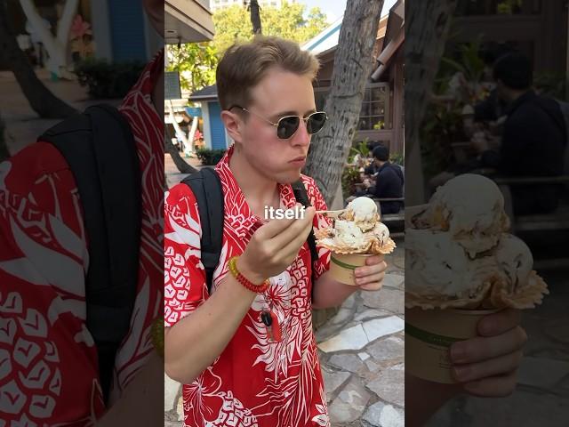 I Tried Ice Cream In Hawaii