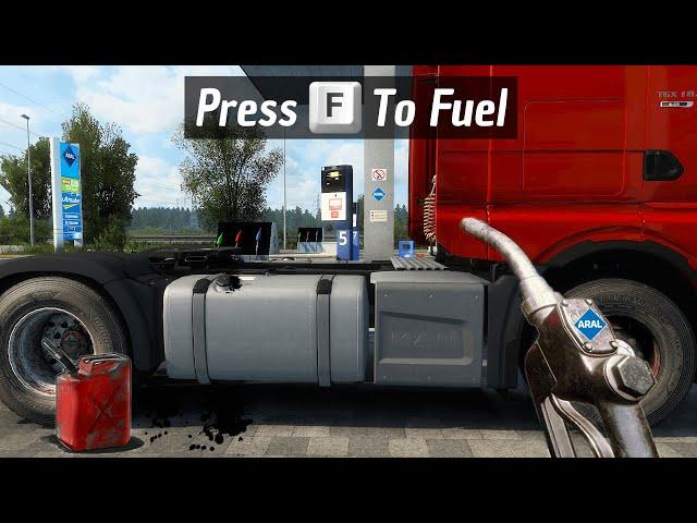 I Made ETS2 Way Too Realistic.. (Mods)