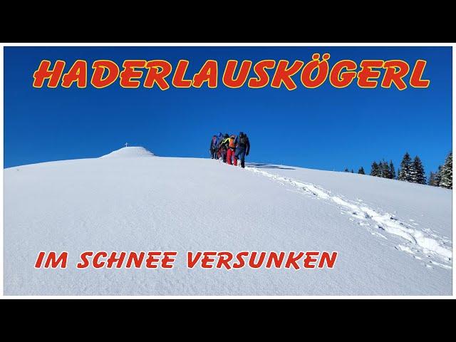 Haderlauskögerl  I  im Schnee versunken