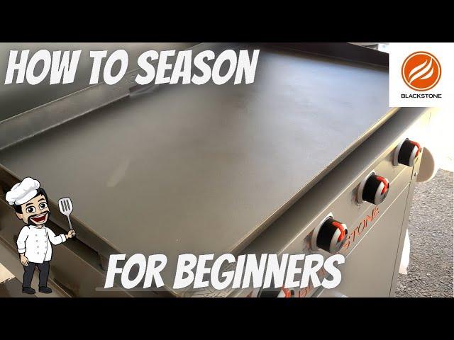 How to season your new blackstone griddle - A better way to season griddle