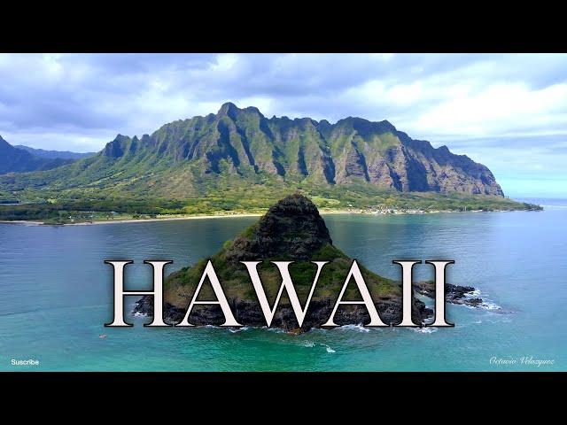 FLYING OVER OAHU HAWAII 4K DRONE FOOTAGE