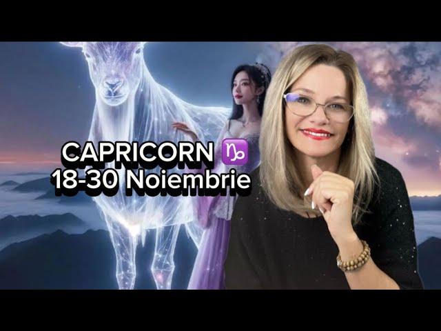 CAPRICORN️ 10-30 NOIEMBRIEUN VIS DEVINE REALITATE