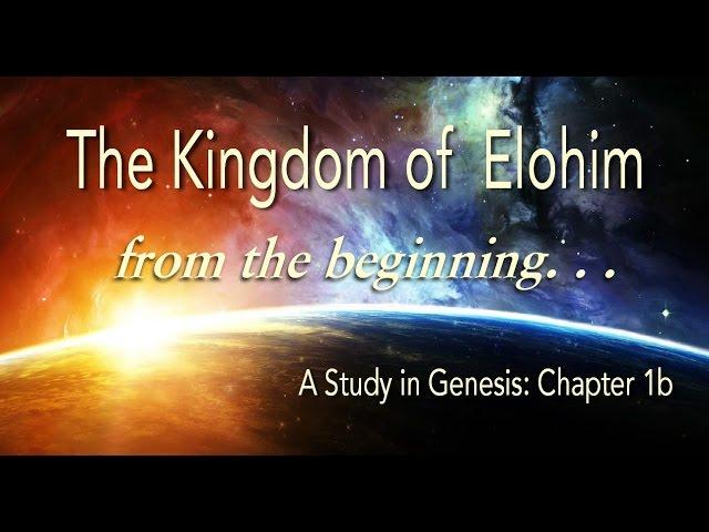 Messianic / Hebrew Roots Study of the Book of Genesis:  Chapter 1b