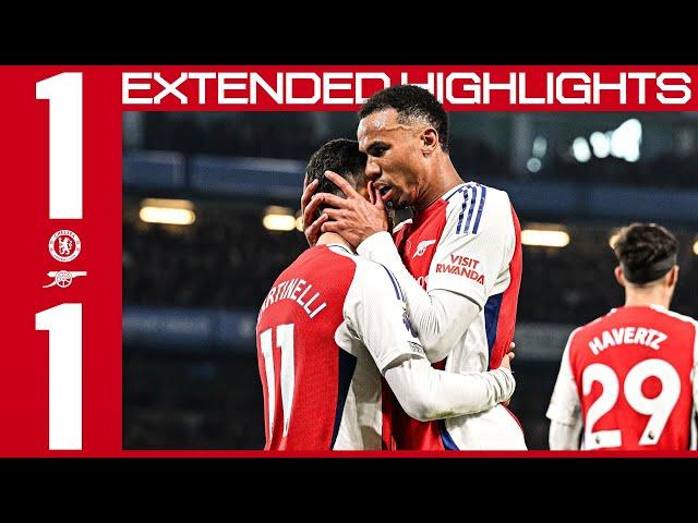 EXTENDED HIGHLIGHTS | Chelsea vs Arsenal (1-1) | Odegaard returns with an assist!