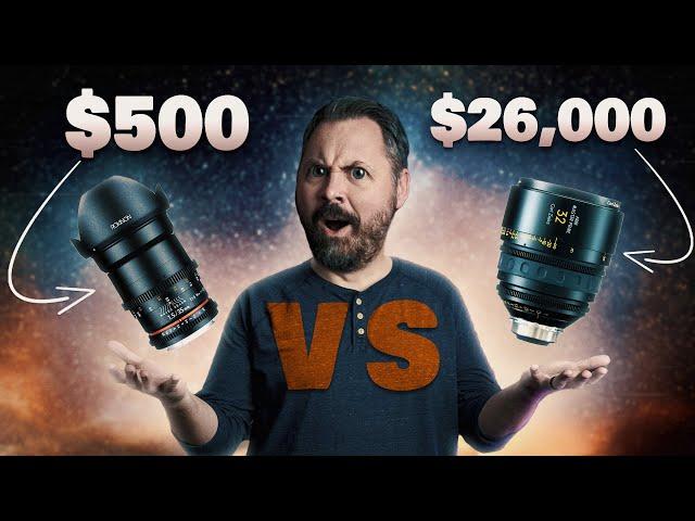 $500 Lens vs $26,000 Lens