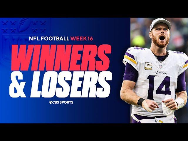 NFL Week 16 Winners & Losers: Vikings keep pace with Lions, Raiders fall to No. 6 pick in NFL Draft