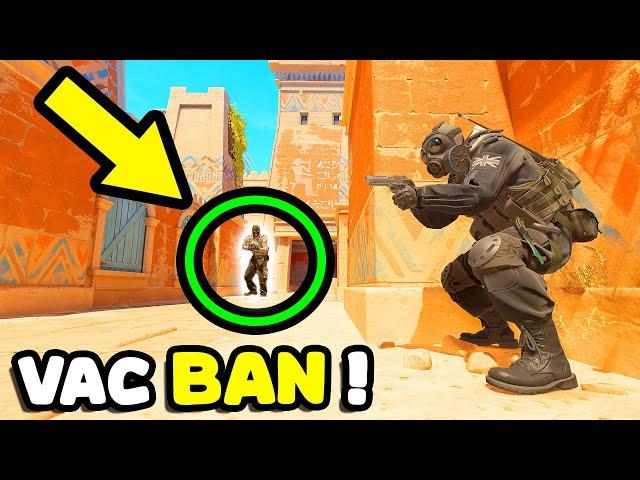 400 IQ VAC BAN MOMENTS! - COUNTER STRIKE 2 CLIPS