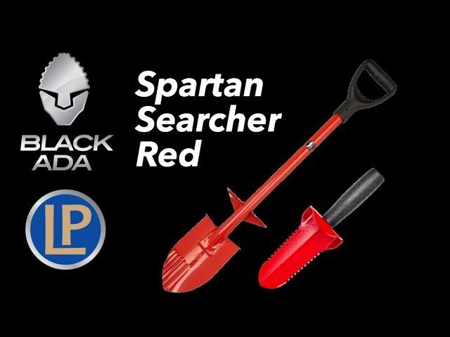 Black Ada Spartan Searcher Red Digging Tools | Metal Detecting UK