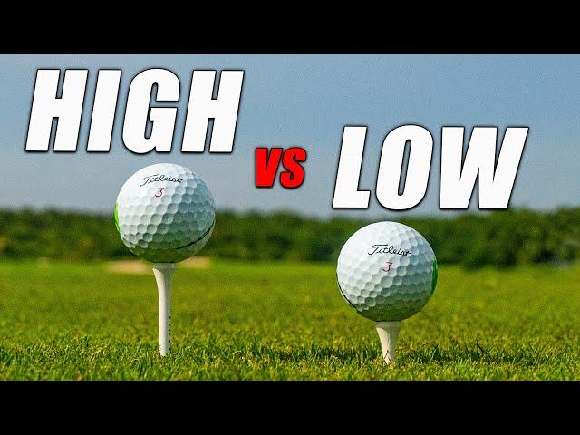 90% of all Golfers Tee up their Ball WRONG!