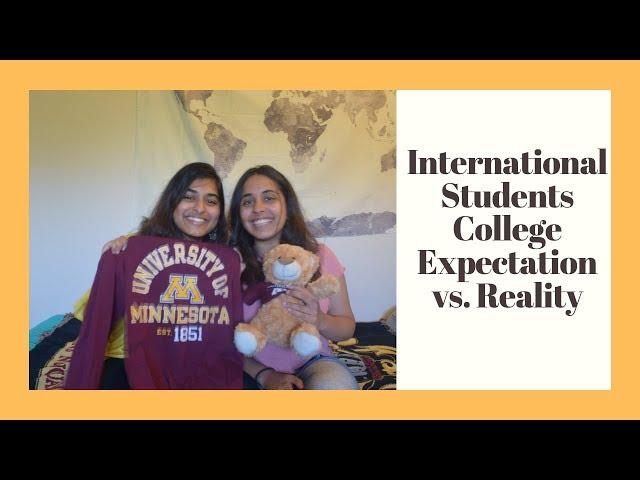 International Students In the USA (University of Minnesota)- Expectations Vs. Reality and Advice!