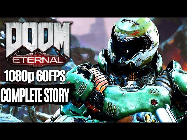 DOOM ETERNAL All Cutscenes Complete Edition (Includes All DLC'S ) Game Movie 1080p 60FPS