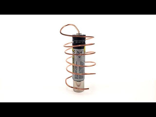 How to Make a Homopolar Motor - Science Experiment