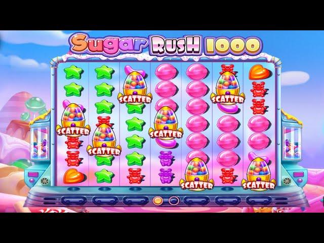 SUGAR RUSH 1000 BRAND NEW SUGAR RUSH BY PRAGMATIC PLAY EPIC WIN BONUS BUY ONLINE CASINO ONLINE SLOT