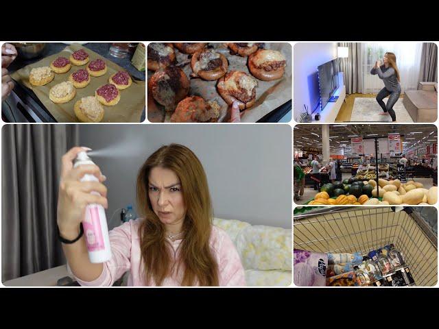 ВЛОГ! ПОХУДЕЛА /  ПРОДУКТОВАЯ КОРЗИНА / БУБЛИКИ С ФАРШЕМ/ ПУСТЫЕ БАНКИ/ ПОКУПКИ