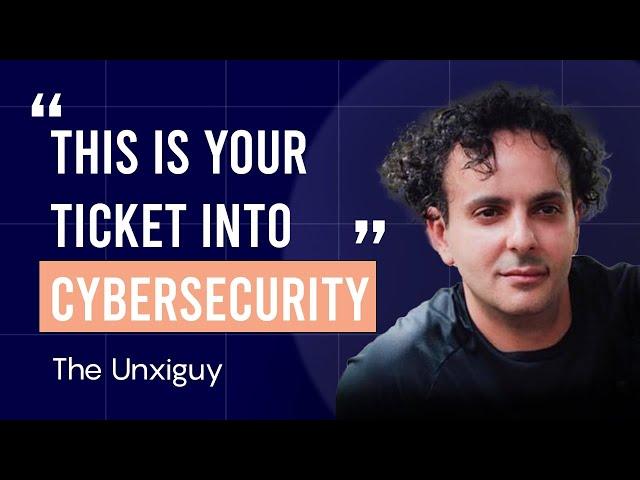 @UnixGuy thinks this could be your ticket into Cybersecurity.