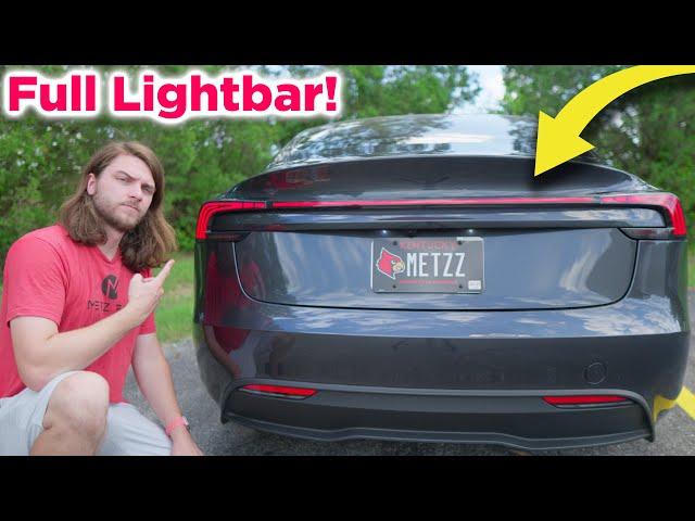 Bringing my Model 3 into 2024! | Hansshow LED Taillight Bar