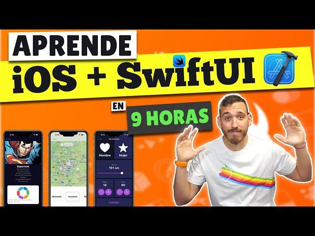  CURSO: SWIFT y SWIFTUI desde CERO en ESPAÑOL - Programación IOS - TUTORIAL XCODE