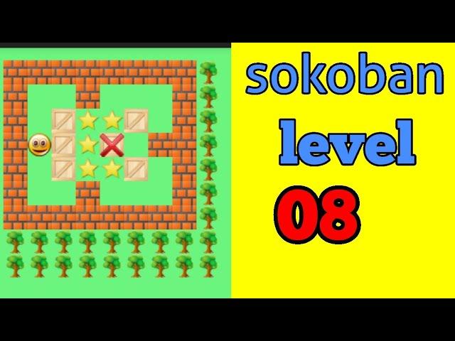 Sokoban level 8. Sokoben level 8.games king.Games,