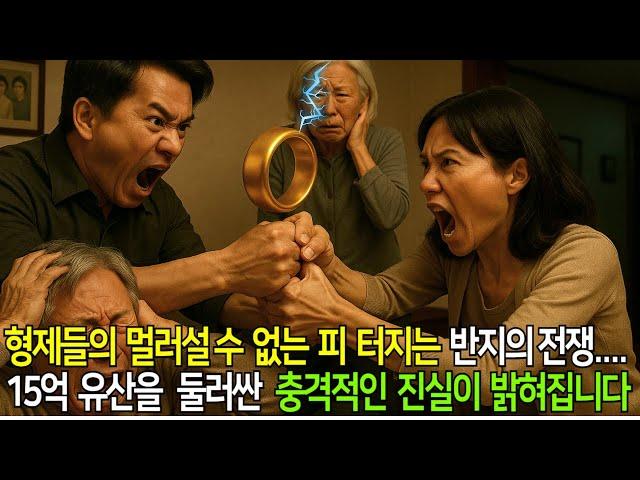 어머니 유골함 속 금 반지 하나 우리 가족을 갈기갈기 찢어놨습니다. #노후사연 #반전드라마 #막장사연 #막장드라마