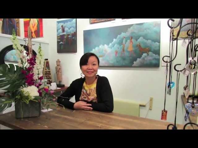 Meet Ting Yuen, co-owner of Art Rush Gallery in Nelson, BC