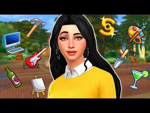 My sim has every single skill maxed out! Can she use her skills to make a million simoleons?