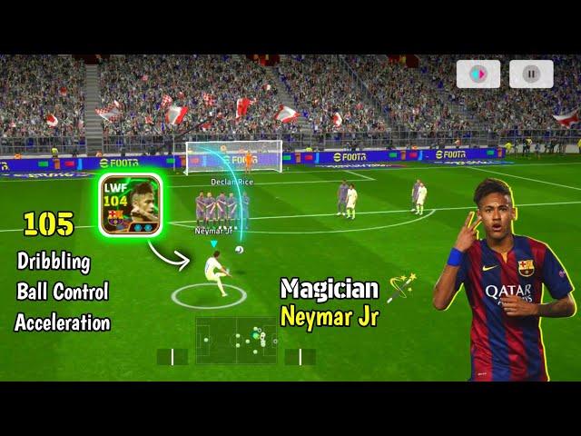 UCL Final Goal Scorer Neymar is here ️🫴 Magician Double Booster Neymar 2015 Review in eFootball 25