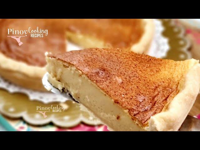 Perfect Filipino Egg Pie | Easy Homemade Pie Crust | PinoyCookingRecipes