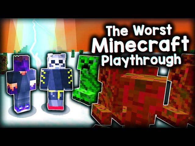 The WORST Minecraft Let's Play