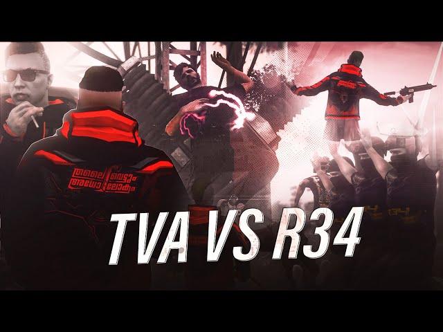 SURRENDER  IS THE BEST OPTION | TVA VS R34 | GTA 5 CINEMATICS