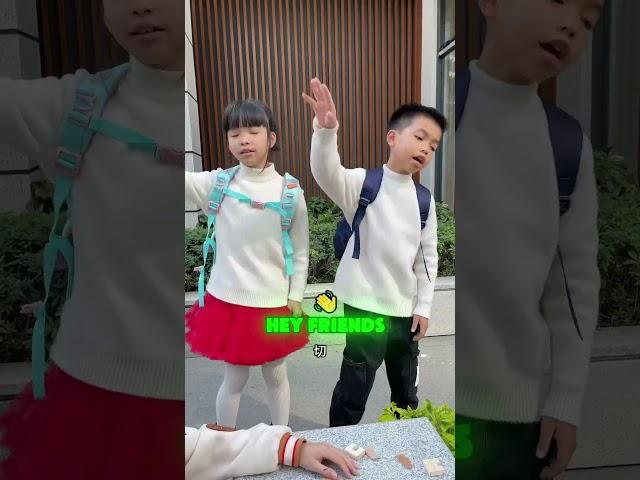Langlang made a walking little duck#funny