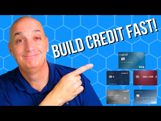 Top 5 Credit Cards for Building Your Credit Score Fast (Instant Approval)