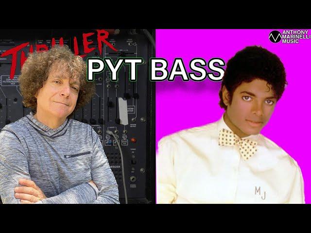 How I Programmed The Bass On Michael Jackson's PYT